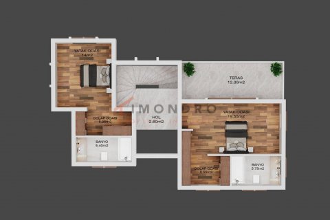 4+1 Villa  in Esentepe, Girne,  Nr. 151321 - 18