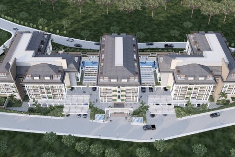 1+1 Apartment  in Oba, Antalya, Turkey No. 115652
