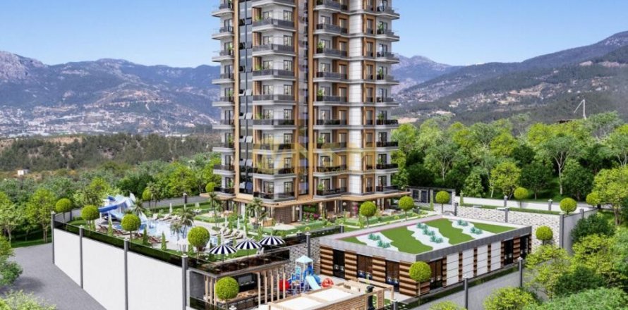 1+1 Leilighet  i Alanya, Antalya, Tyrkia Nr. 132388