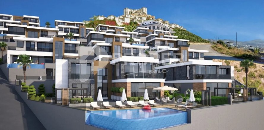 Villa i Kargicak, Alanya, Antalya, Turkiet Nr. 80442