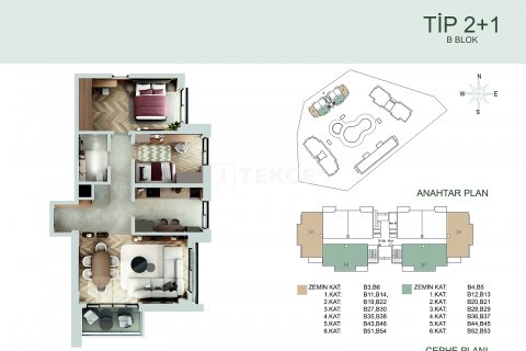 Apartment for sale in Antalya, Turkey, 1 bedroom, 50m2, No. 206921 – photo 24