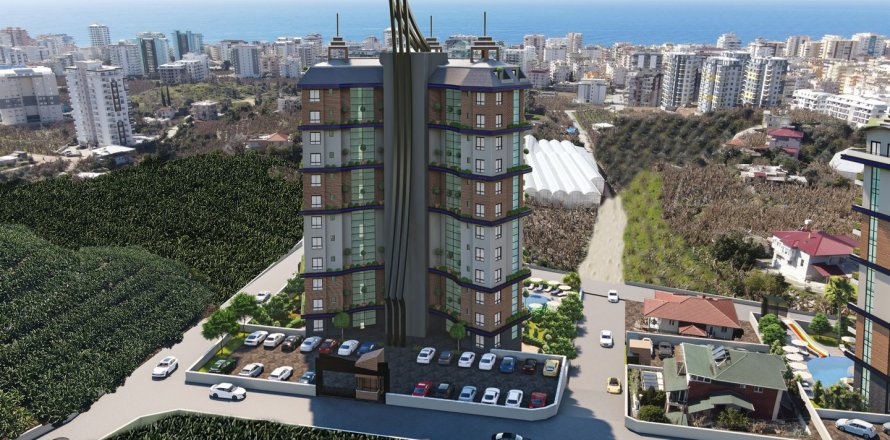2+1 Lägenhet  i Mahmutlar, Antalya, Turkiet Nr. 110838