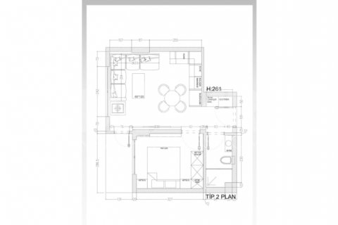 1+1 Lejlighed i Alanya, Antalya, Tyrkiet Nr. 116719 - 23