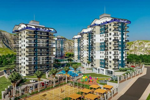 1+1 Leilighet  i Alanya, Antalya, Tyrkia Nr. 211422 - 2