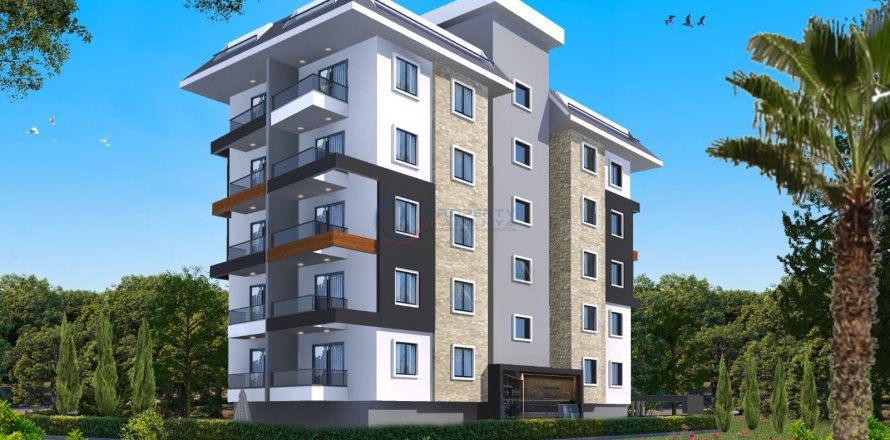 1+1 Leilighet i Alanya, Antalya, Tyrkia Nr. 211421