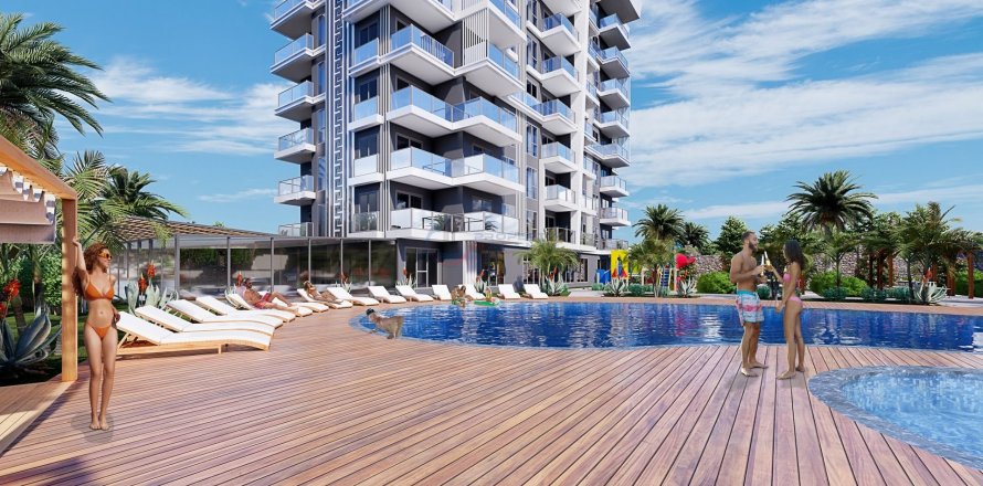 2+1 Lägenhet  i Alanya, Antalya, Turkiet Nr. 211414