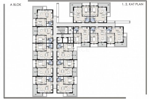 Daire 1+1 Alanya, Antalya, Türkiye №73348 - 3