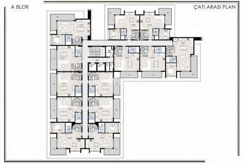 Daire 1+1 Alanya, Antalya, Türkiye №73348 - 5