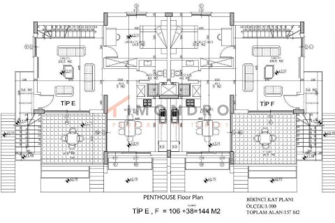 2+1 Lejlighed  i Alsancak, Girne,  Nr. 191140 - 11