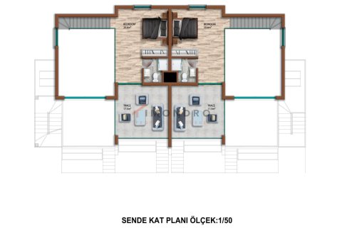 2+1 Lejlighed  i Alsancak, Girne,  Nr. 191140 - 14