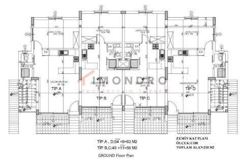 2+1 Lejlighed  i Alsancak, Girne,  Nr. 191140 - 9