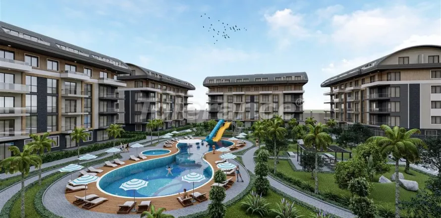 1+1 Wohnung  in Oba, Antalya, Türkei Nr. 134984