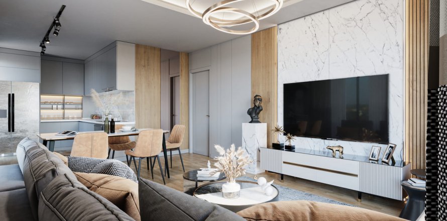 3+1 Leilighet i Lotus Terrace, Aksu, Antalya, Tyrkia Nr. 147383
