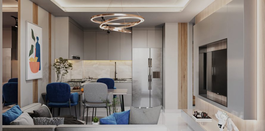 Daire Lotus Terrace 1+1, Aksu, Antalya, Türkiye №147379