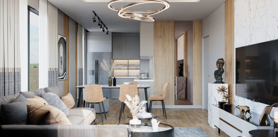 3+1 Apartment in Lotus Terrace, Aksu, Antalya, Turkey No. 147382