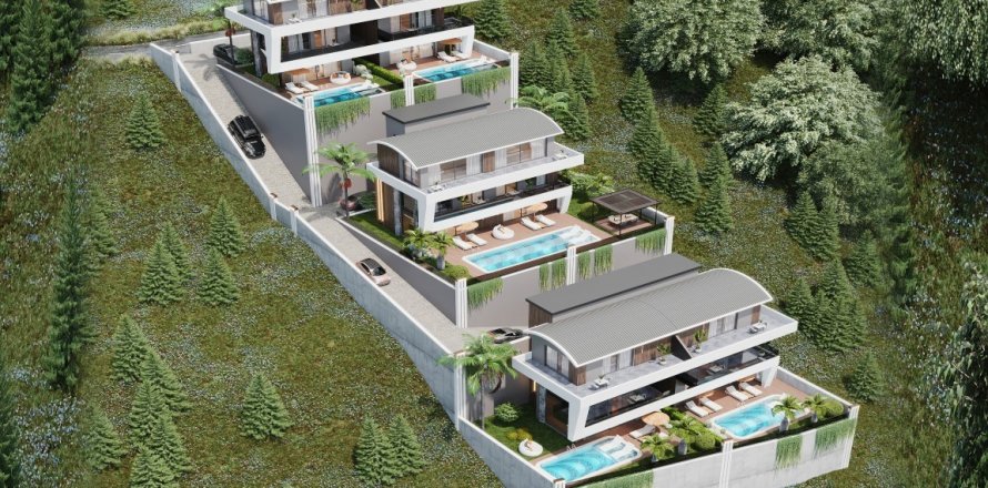 Villa Alanya, Antalya, Türkiye №117376