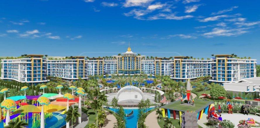 1+1 Lägenhet  i Turkler, Alanya, Antalya, Turkiet Nr. 115343