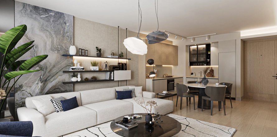 Квартира в Next Level Kemer 4+1, Эйюп, Стамбул, Турция №119162