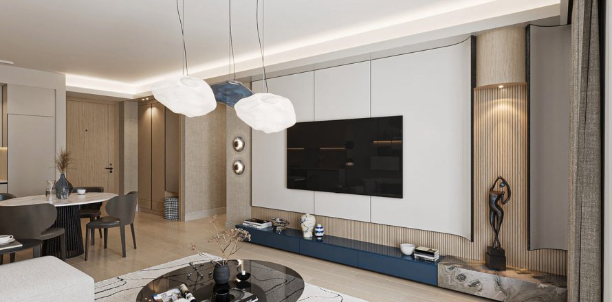 Квартира в Next Level Kemer 5+1, Эйюп, Стамбул, Турция №119163
