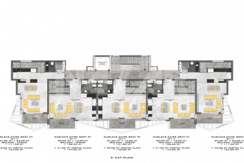 1+1 Leilighet  i Oba, Antalya, Tyrkia Nr. 116577 - 30