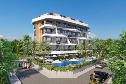 1+1 Leilighet  i Oba, Antalya, Tyrkia Nr. 116577 - 2