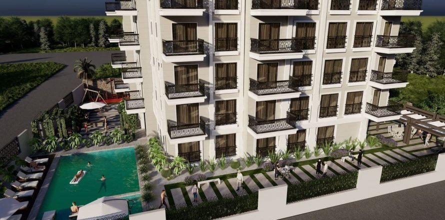 3+1 Lägenhet i Dream Homes Taner Savut, Alanya, Antalya, Turkiet Nr. 141047