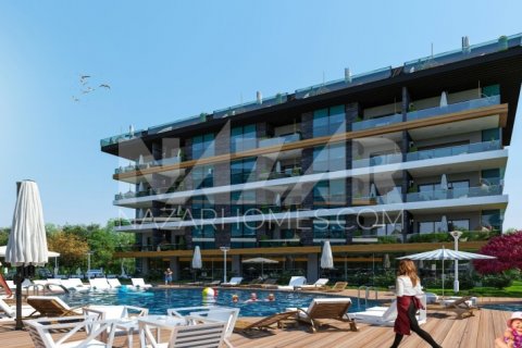 1+1 Lejlighed  i Oba, Antalya, Tyrkiet Nr. 116603