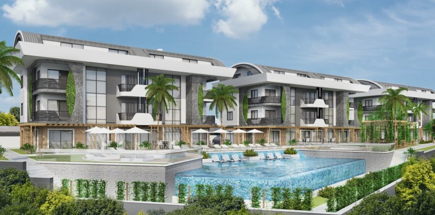 Daire 1+1 Alanya, Antalya, Türkiye №118219