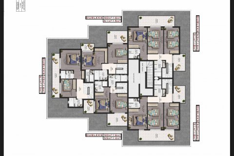 1+1 Lägenhet i Alanya, Antalya, Turkiet Nr. 47737 - 5