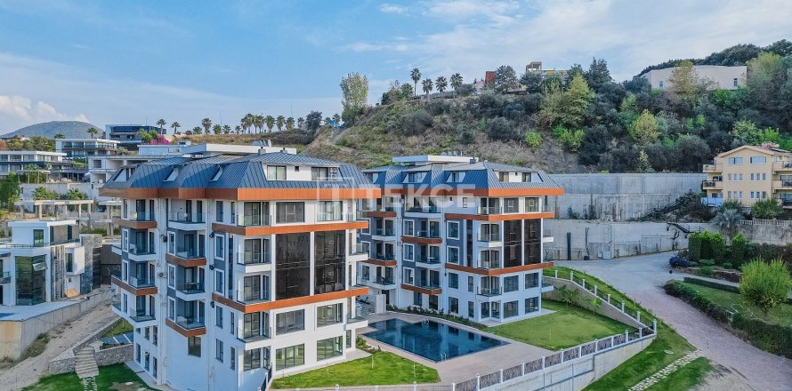 1+1 Lägenhet i Alanya, Antalya, Turkiet Nr. 47737
