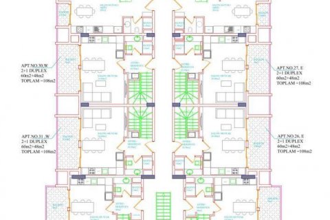 Wohnung in Alanya, Antalya, Türkei Nr. 149548 - 3