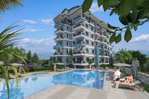 3+1 Penthäuser  in Alanya, Antalya, Türkei Nr. 142889
