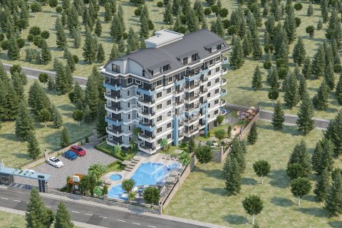 3+1 Penthouse  i Alanya, Antalya, Tyrkiet Nr. 142889 - 3