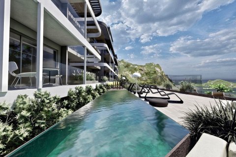 1+1 Leilighet  i Alanya, Antalya, Tyrkia Nr. 115671