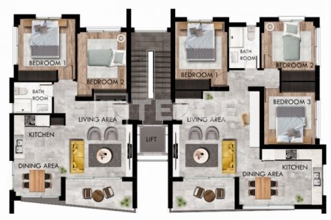 Daire 1+1 Iskele, №44612 - 20