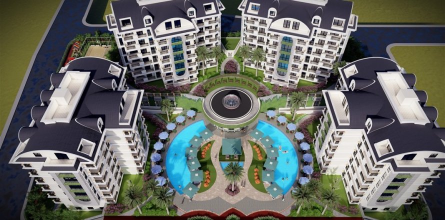Penthouse i Alanya, Antalya, Tyrkiet Nr. 135348