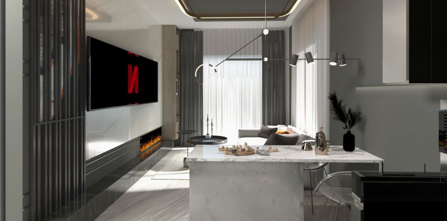 1+1 Apartment in Novita Legacy Residence, Kargicak, Alanya, Antalya, Turkey No. 114400