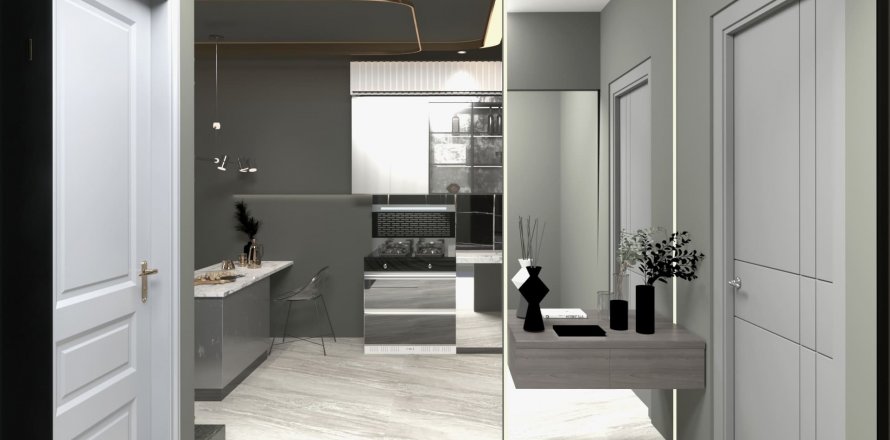 1+1 Lägenhet i Novita Legacy Residence, Kargicak, Alanya, Antalya, Turkiet Nr. 114399