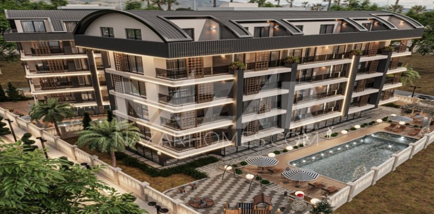 1+1 Apartment  in Oba, Antalya, Turkey No. 116591