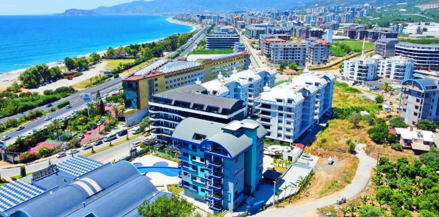 Квартира  1+1 в Каргыджаке, Аланья, Анталья, Турция №144780