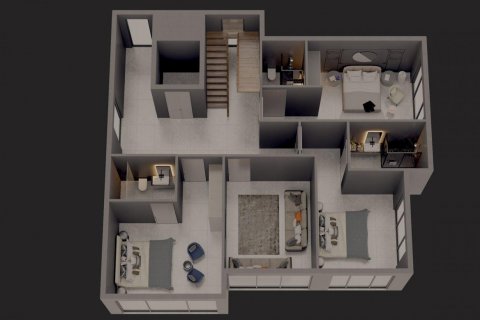 Villa i Alanya, Antalya, Tyrkiet Nr. 117230 - 3