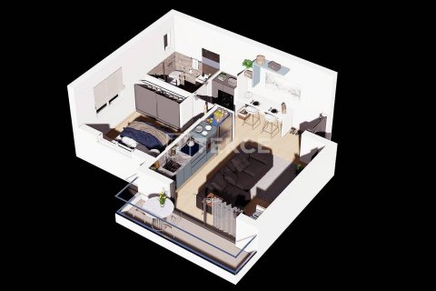 Dubleks daire  1+1  Iskele,  №75169 - 12