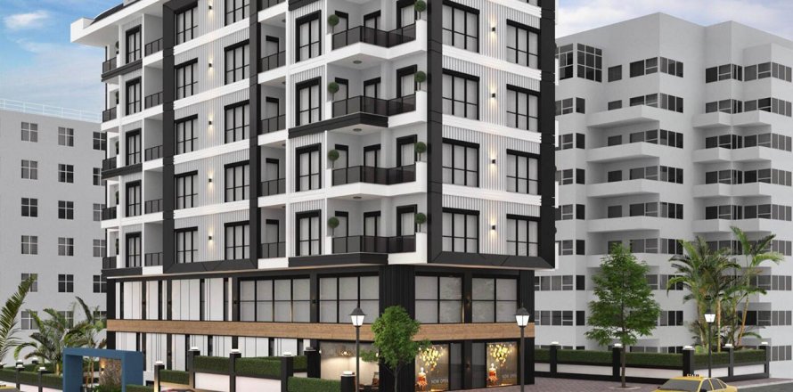 1+1 Lägenhet i Andromeda Residence, Oba, Antalya, Turkiet Nr. 130796