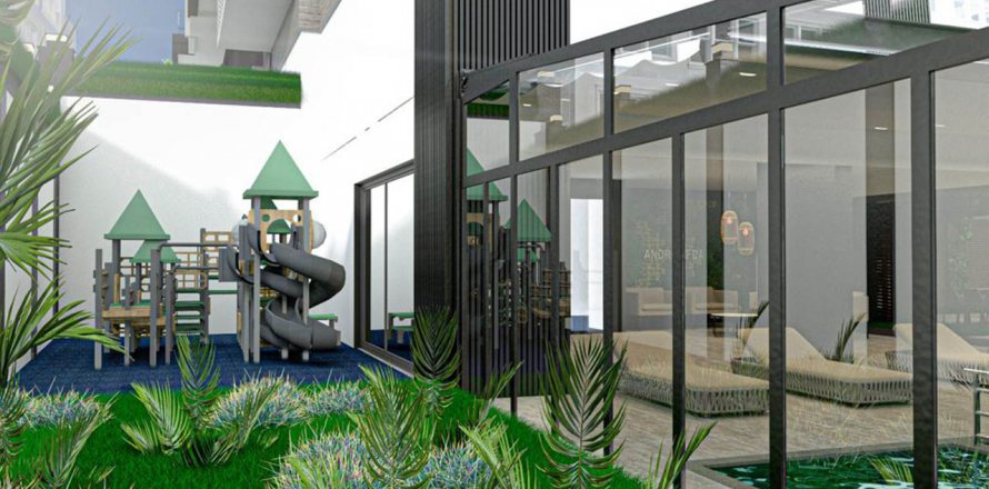 3+1 Leilighet i Andromeda Residence, Oba, Antalya, Tyrkia Nr. 130799