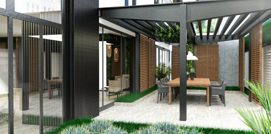 3+1 Lägenhet i Andromeda Residence, Oba, Antalya, Turkiet Nr. 130798