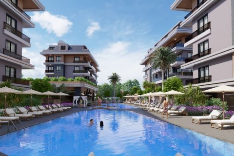 4+1 Apartment in Aina Garden, Alanya, Antalya, Turkey No. 130794