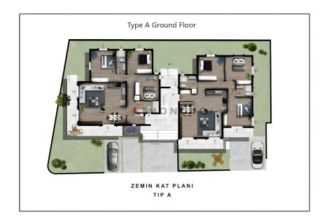 3+1 Leilighet  i Catalkoy, Girne,  Nr. 152494 - 17