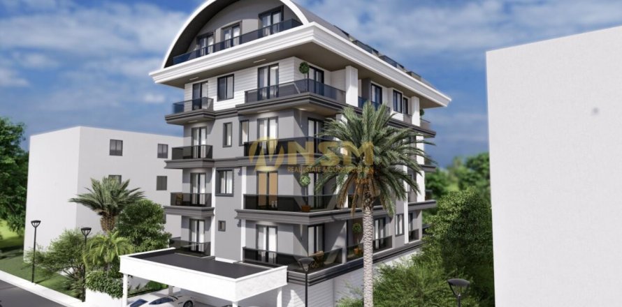 1+1 Lägenhet i Alanya, Antalya, Turkiet Nr. 132401