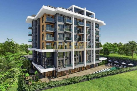 1+1 Lejlighed  i Alanya, Antalya, Tyrkiet Nr. 132396