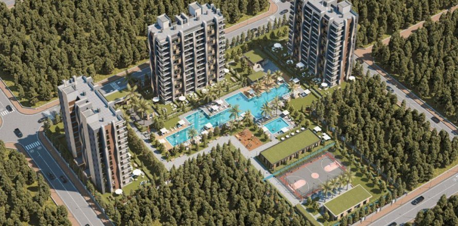 Lägenhet i Altintash, Antalya, Turkiet Nr. 149360